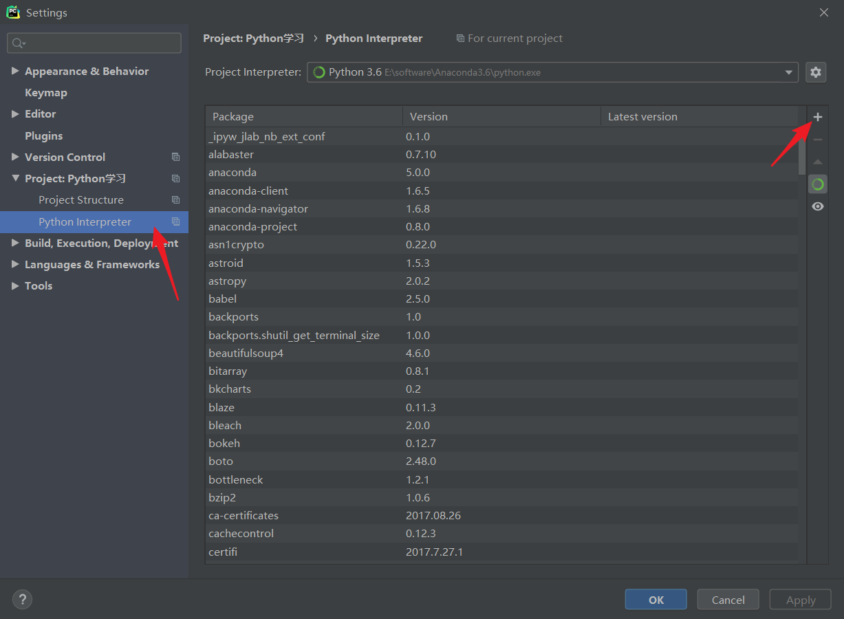 pycharm pip