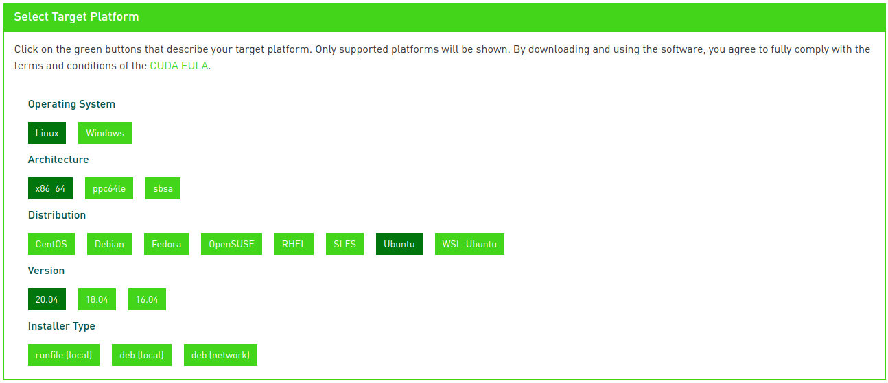 pytorch安装 for linux