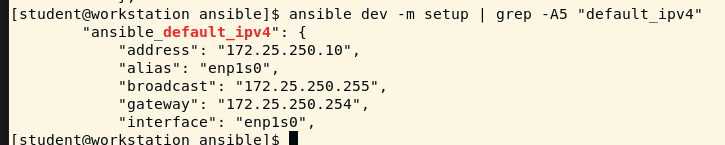Ansible has No Attribute Default ipv4 ansible has No Attribute 