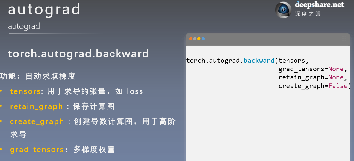 pytorch框架班第6期第一周2020 10 30