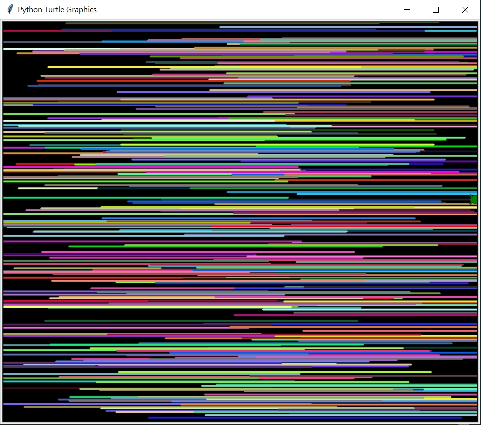 random lines_parallel_水平_參考自R