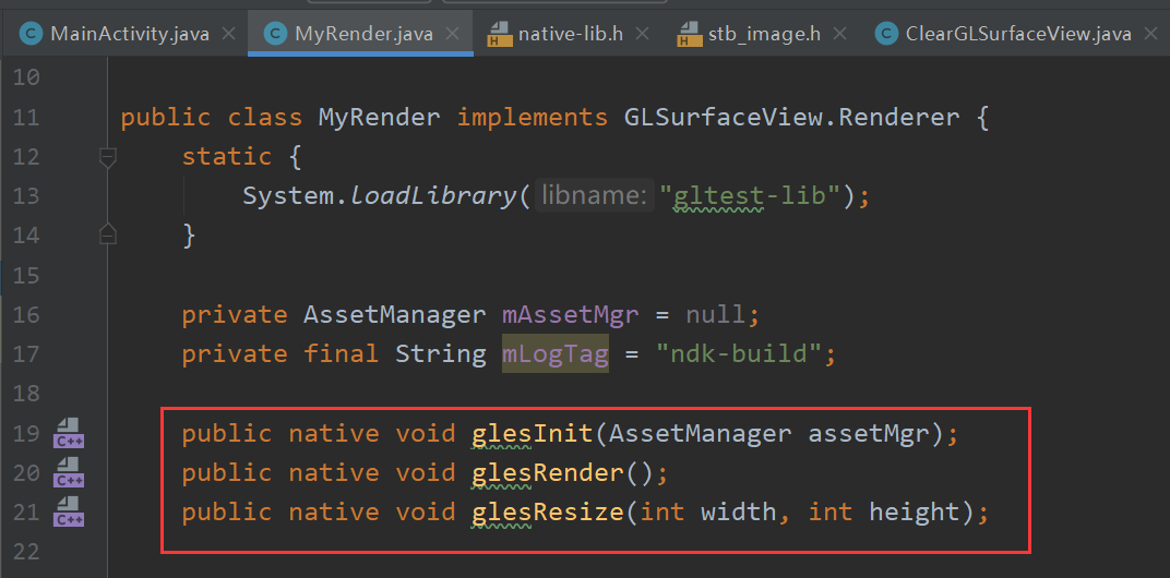 移植使用NDK的OpenES程序到另一个包中常见的错误(Android Studio)
