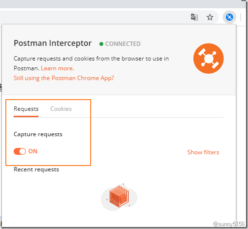 postman interceptor chrome extension