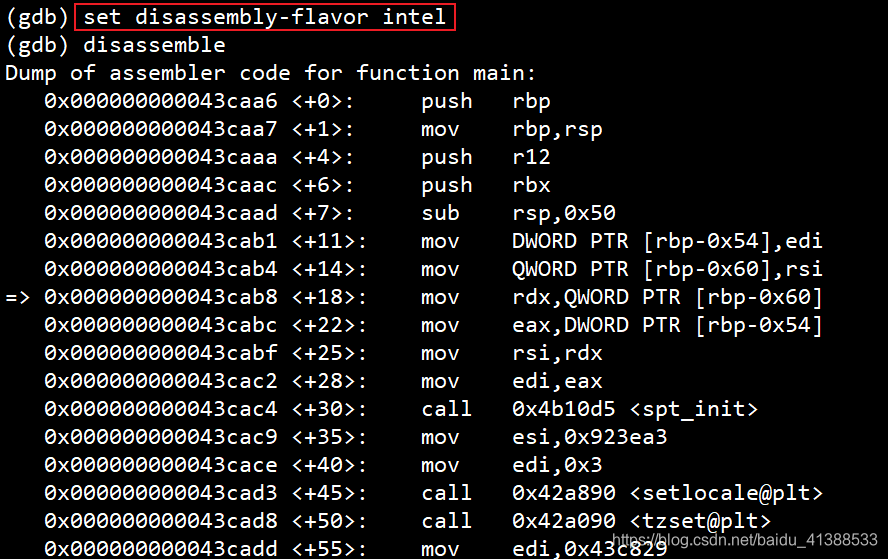 gdb调试学习与实践笔记 常用命令解析3_gdb disassembleCSDN博客