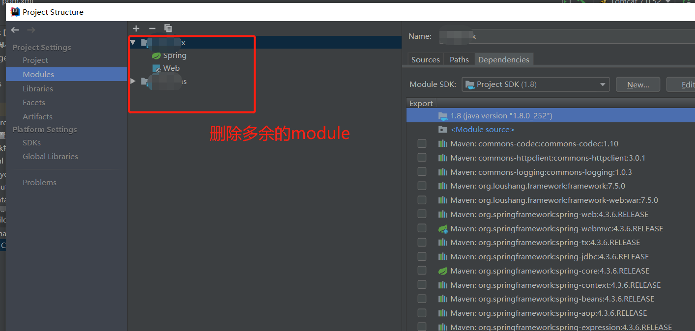 IDEA出现Module ** Must Not Contain Source Root **. The Root Already ...