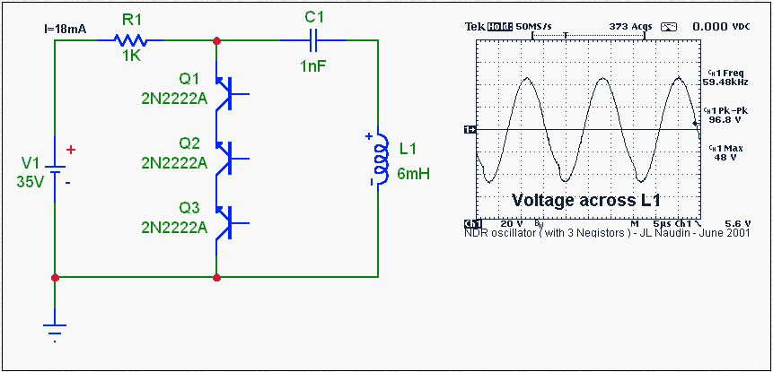 ▲ 使用串联的负阻抗器件提高震荡电路的输出功率