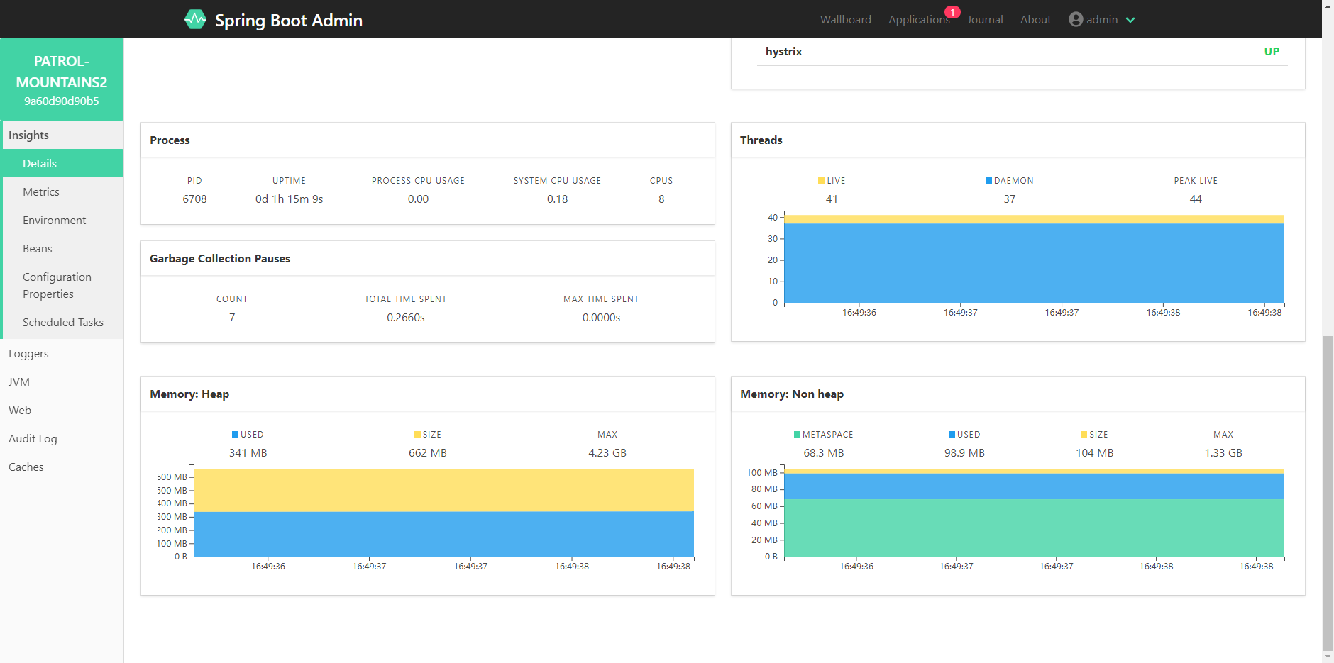 学习使用SpringBoot Admin(Client)(二)_spring-boot-admin-starter-client-CSDN博客