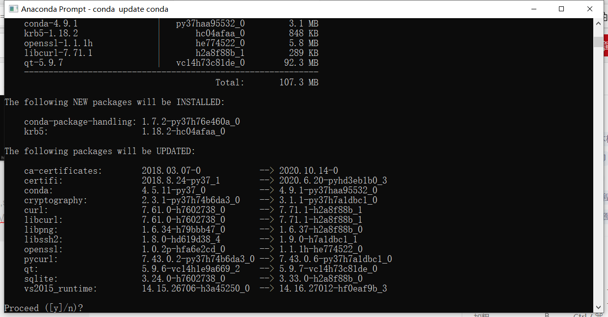 在anaconda中创建Python3.9的环境_cond create -n 