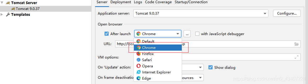 idea设置默认谷歌浏览器为无痕浏览
