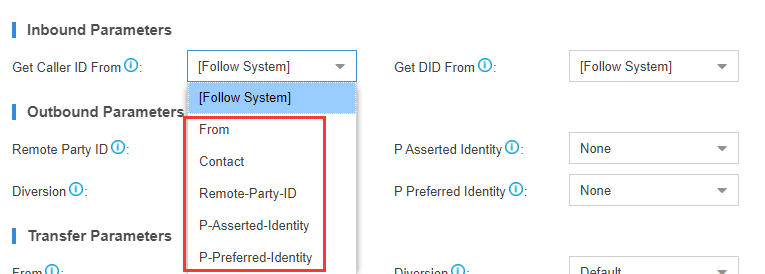 423 Asterisk P Preferred Identity P Asserted Identity Remote 