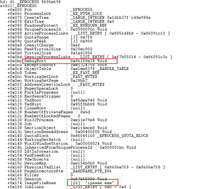 进程线程 1.EPROCESS和进程隐藏_peprocess-CSDN博客