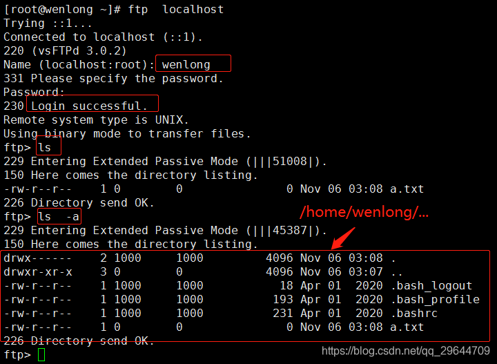 Using Vsftp vsftp的简单使用-CSDN博客