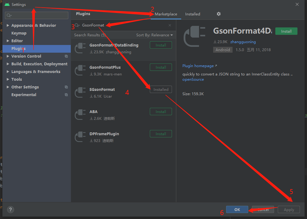 Android Studio 4.1 has no GsonFormat solution - Programmer Sought