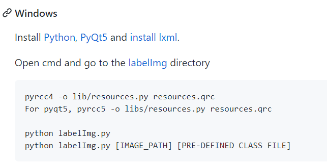 windows下安装labelImg推荐方法，当出现错误IndexError: list index out of range时 ...
