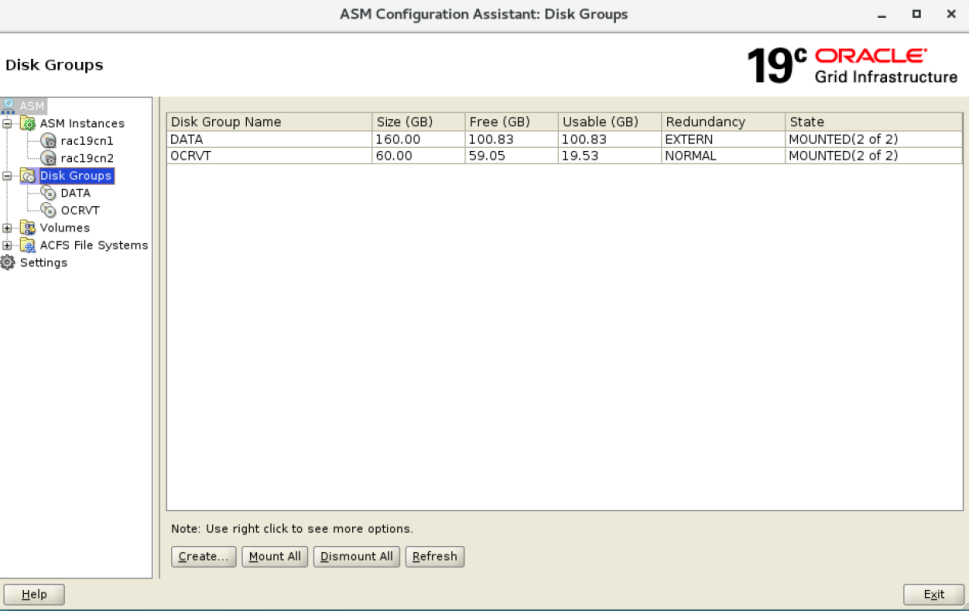 Oracle 19C ADVM与ACFS的使用_oracle 19c acfs代理实例CSDN博客