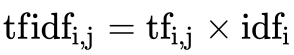 tfidf公式