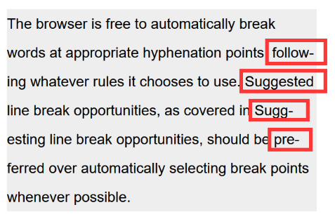 css3干货24hyphens连字符实现英文断词换行