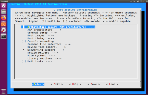 i.mx6ull终结者uboot编译及移植u boot图形化配置