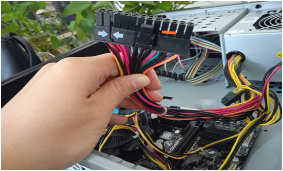 电脑主机电源与主板线的接法图解,小白与傻白甜必备