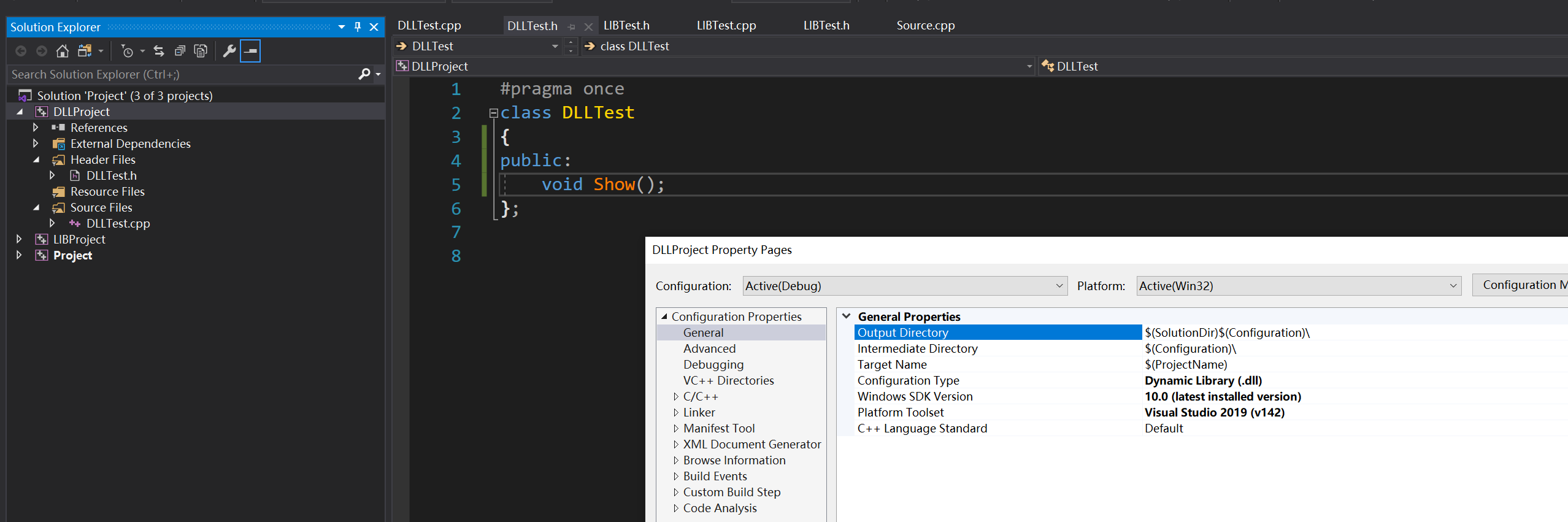 VC++编程Lib和Dll文件的生成和使用_aheadlib c++-CSDN博客
