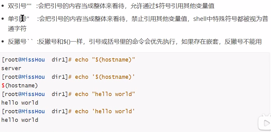 Linux Bash中的引号 单双引号 反撇号 学亮编程手记的博客 Csdn博客 Linux 反撇号