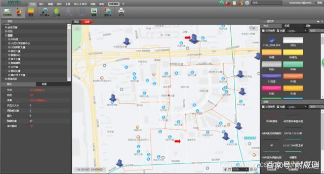 Visualized tube well line resource management software