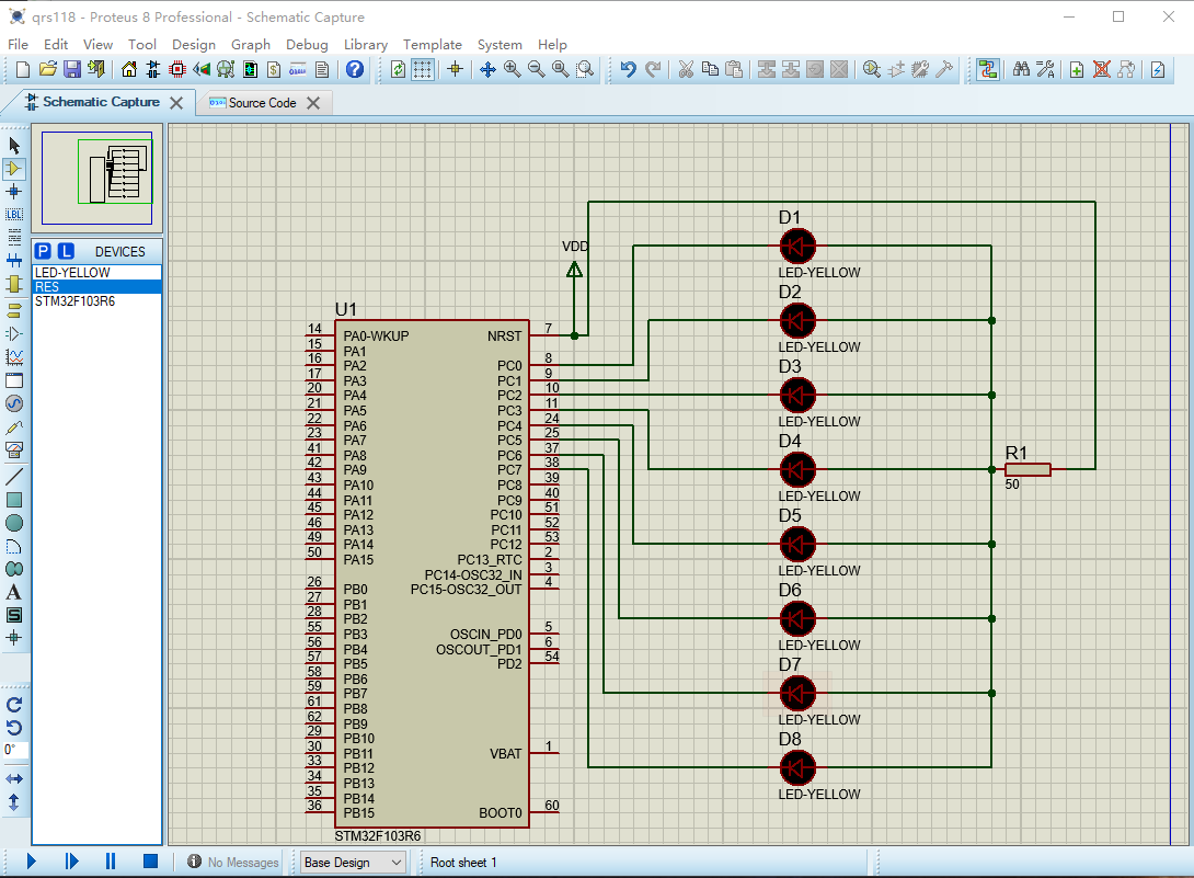 使用Proteus仿真运行stm32程序_proteus 8 stm32仿真-CSDN博客