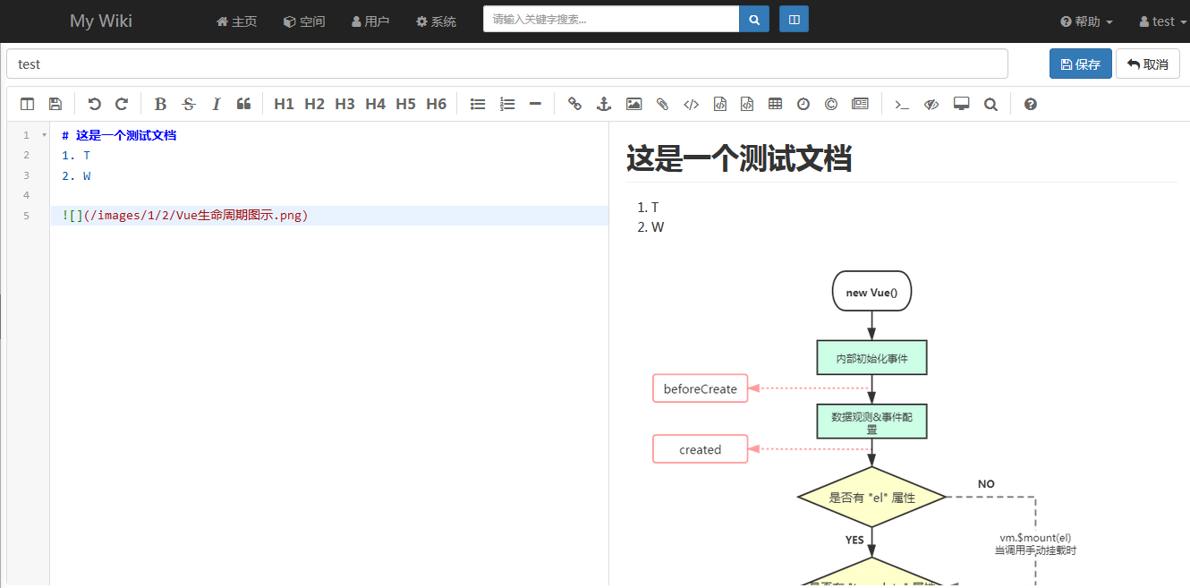 推荐一款轻量级的支持Markdown的团队知识分享开源软件