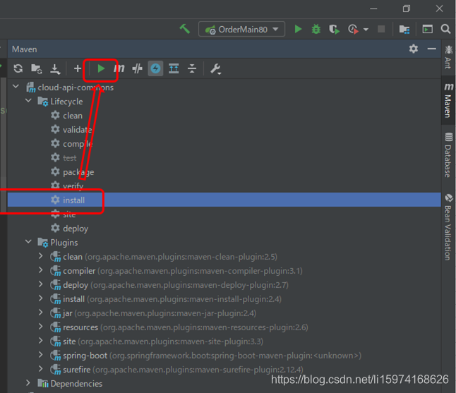 Как в INTELLIJ idea очистить кэш Maven. Spring maven plugin