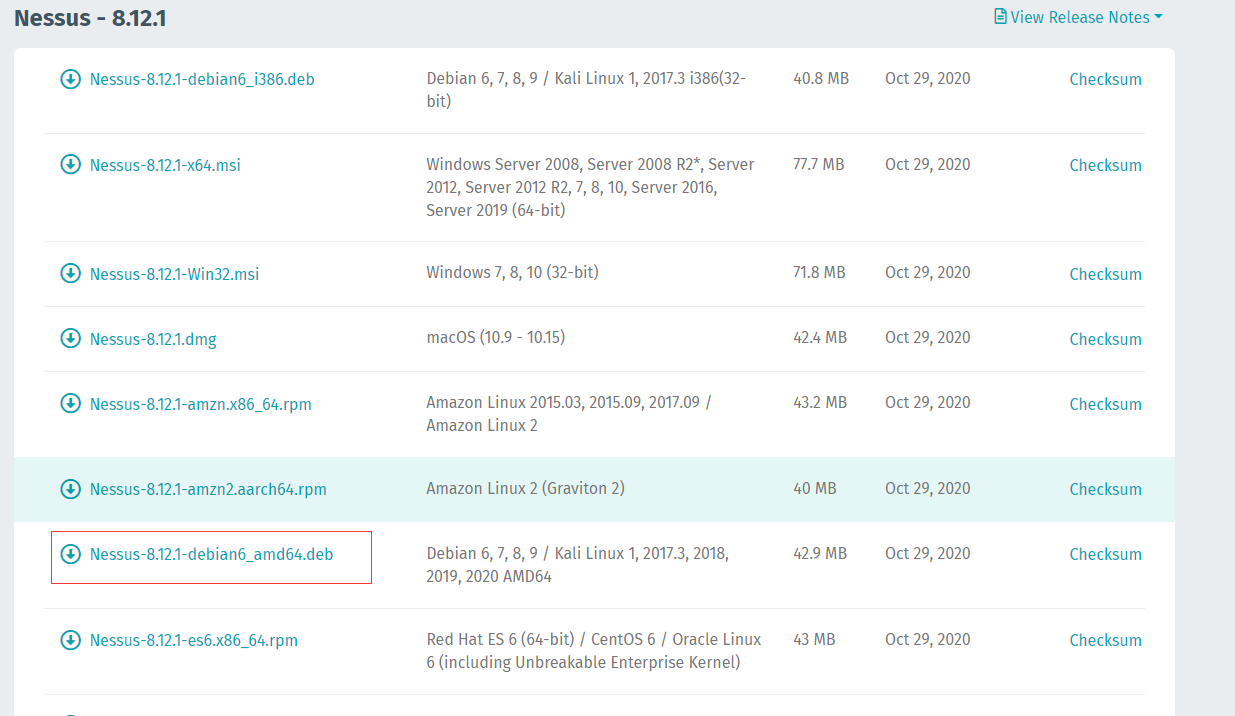 nessus download failed kali linux