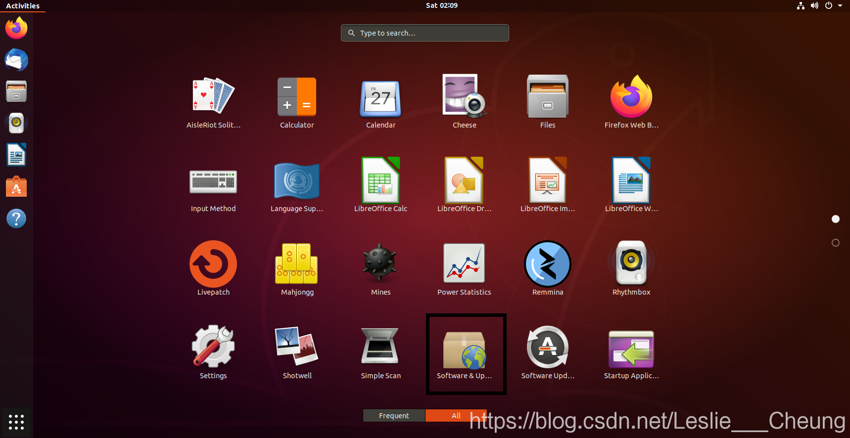 Ubuntu  softwave & update