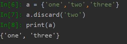 Python笔记：集合的discard（）函数！_discard函数-CSDN博客