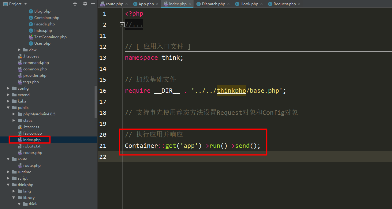 ThinkPHP about the difference between ArrayAccess and direct magic access return instance