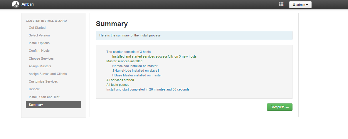 CentOS7.6下安装Ambari