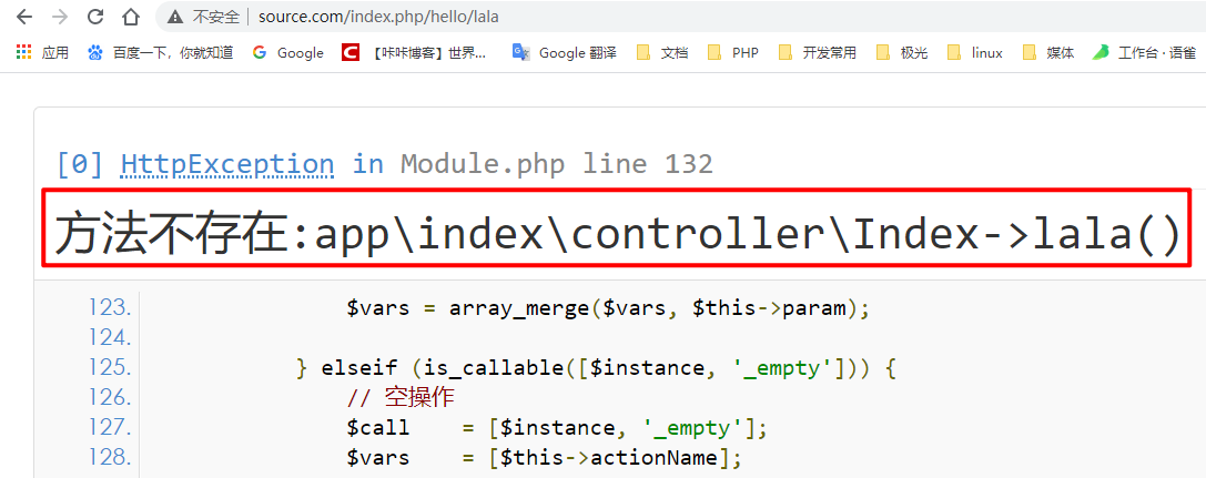 How does ThinkPHP routing address instantiate the controller?