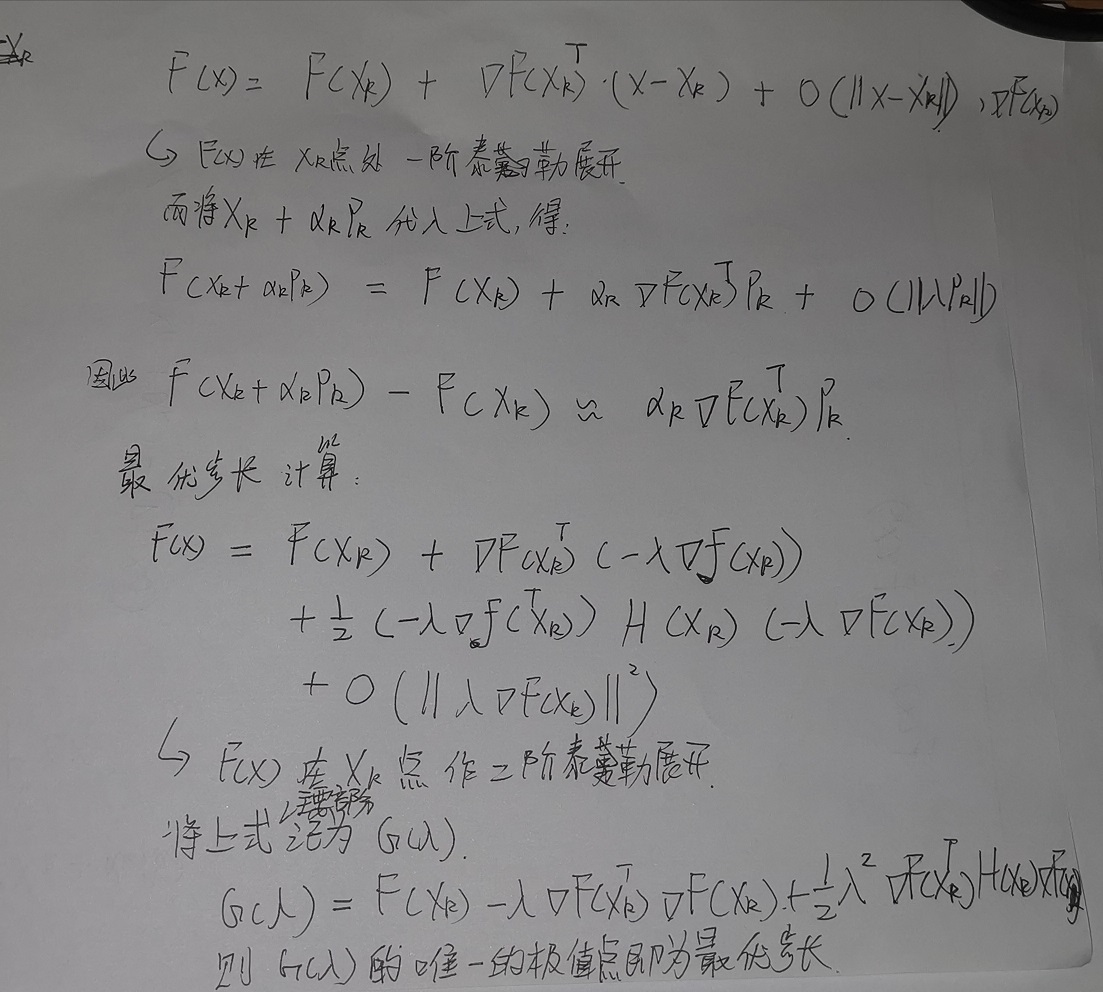 最速下降法推导 Csdn