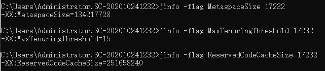 JVM系列之常用参数的查看和设置