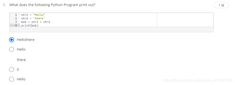 【Python for Everybody(Python Data Structures)】Week 1 | Chapter 6 题目汇总 ...