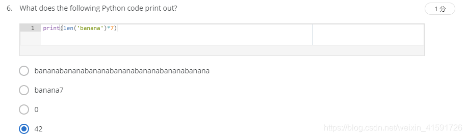 【Python for Everybody(Python Data Structures)】Week 1 | Chapter 6 题目汇总 ...