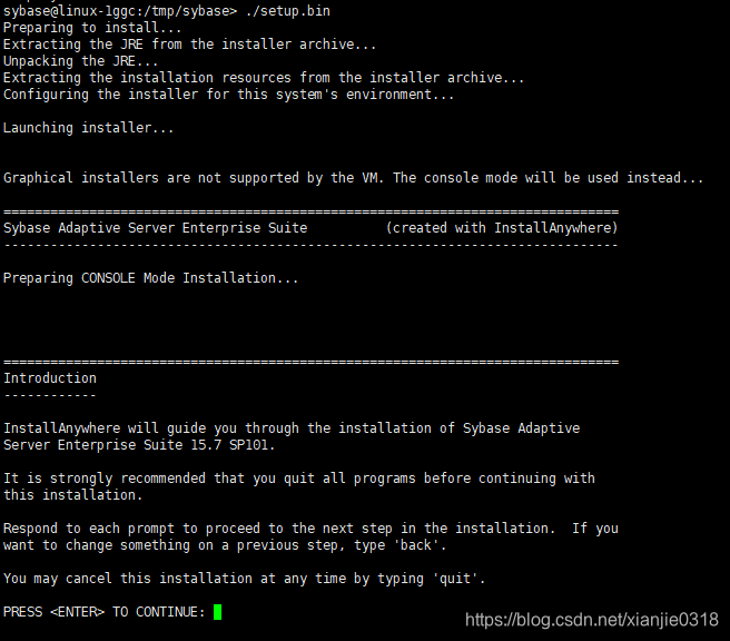 windows/Linux下安装Sybase ASE 16/15.7-CSDN博客