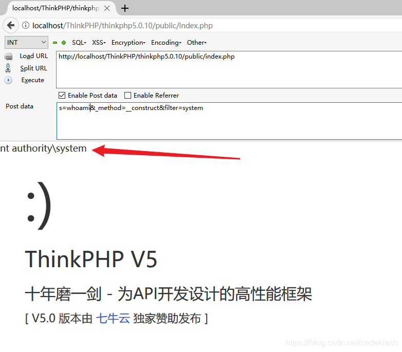 Thinkphp 5 0 远程代码执行漏洞简略分析 Zedekiash的博客 Csdn博客