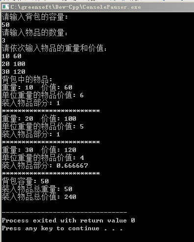 回溯算法 01背包問題_粒子群算法 背包問題_0 1背包問題貪心算法