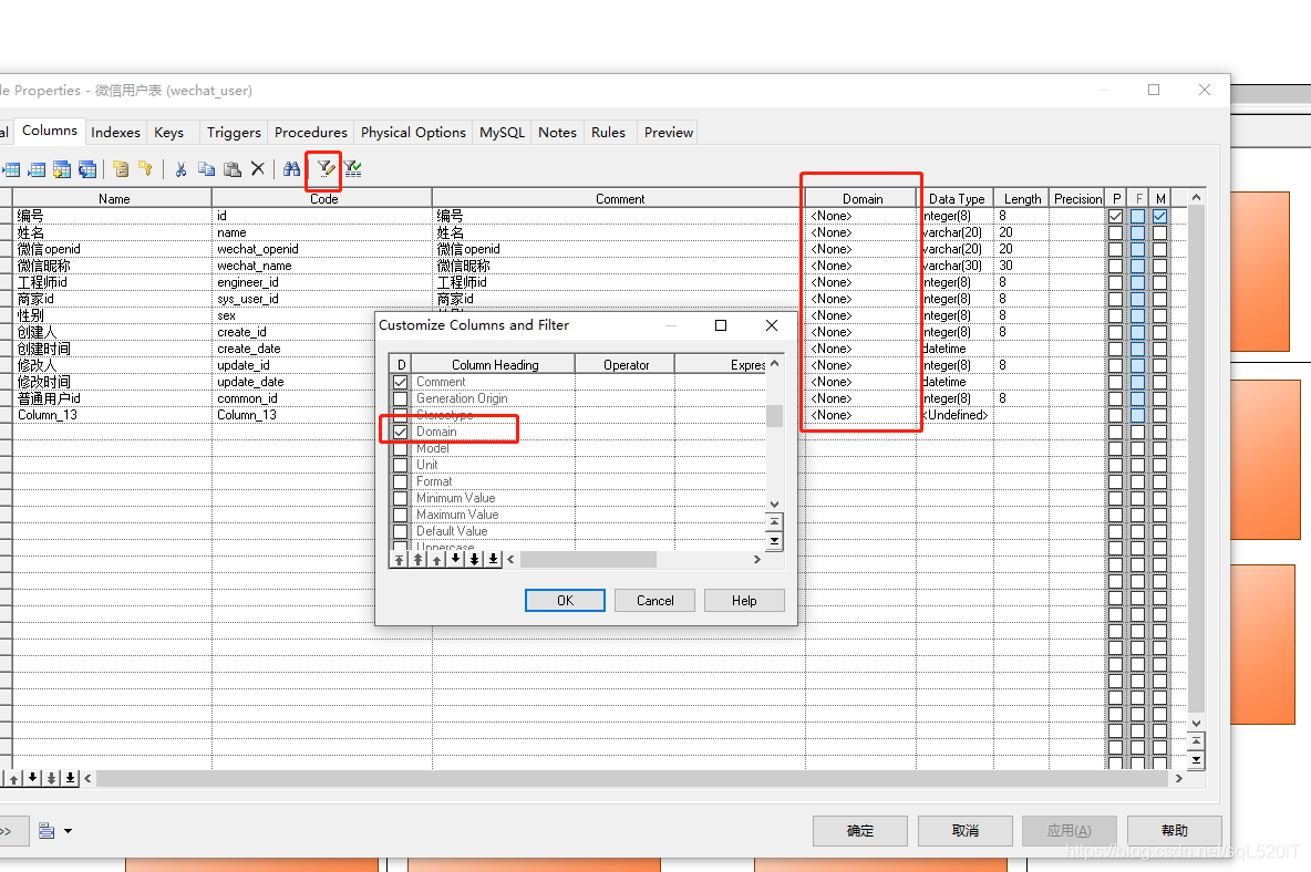 powerDesinger 设置域 domains_powerdesigner的domain怎么赋值-CSDN博客