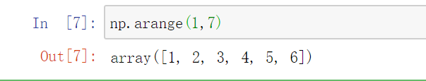 array([1, 2, 3, 4, 5, 6])