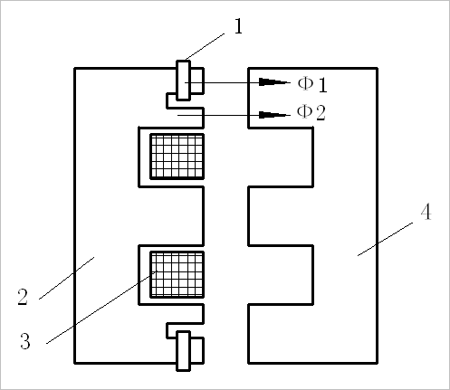 ▲ 交流接触器短路磁环
