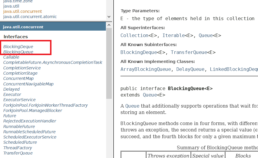 Juc-blockingQueue blocking queue - Programmer Sought
