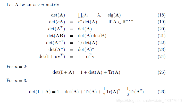 Determinant