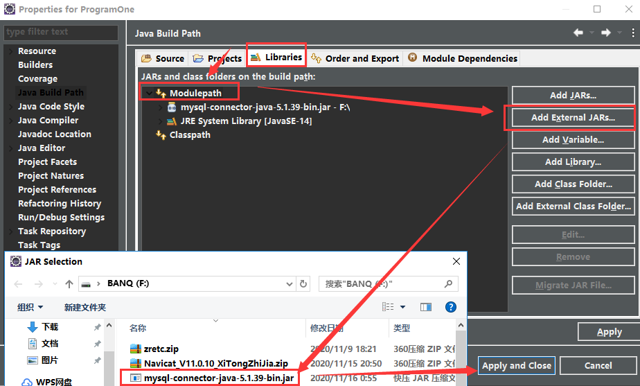 Use JDBC to connect to Mysql database in Java - Programmer Sought