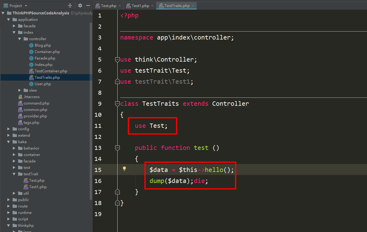 Caractéristiques fastcgi_finish_request et trait utilisés par le framework ThinkPHP