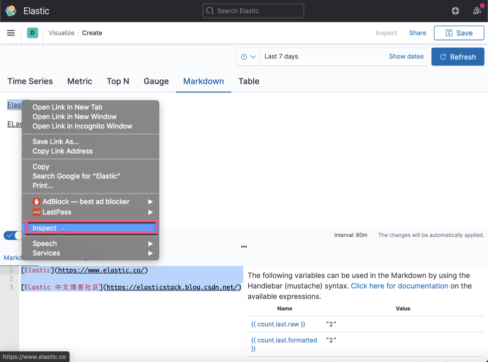 Kibana：如何在 Markdown 中创建一个 button_markdown buttonCSDN博客